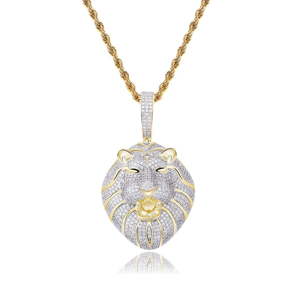 Lion Pendant 14K - ICECI