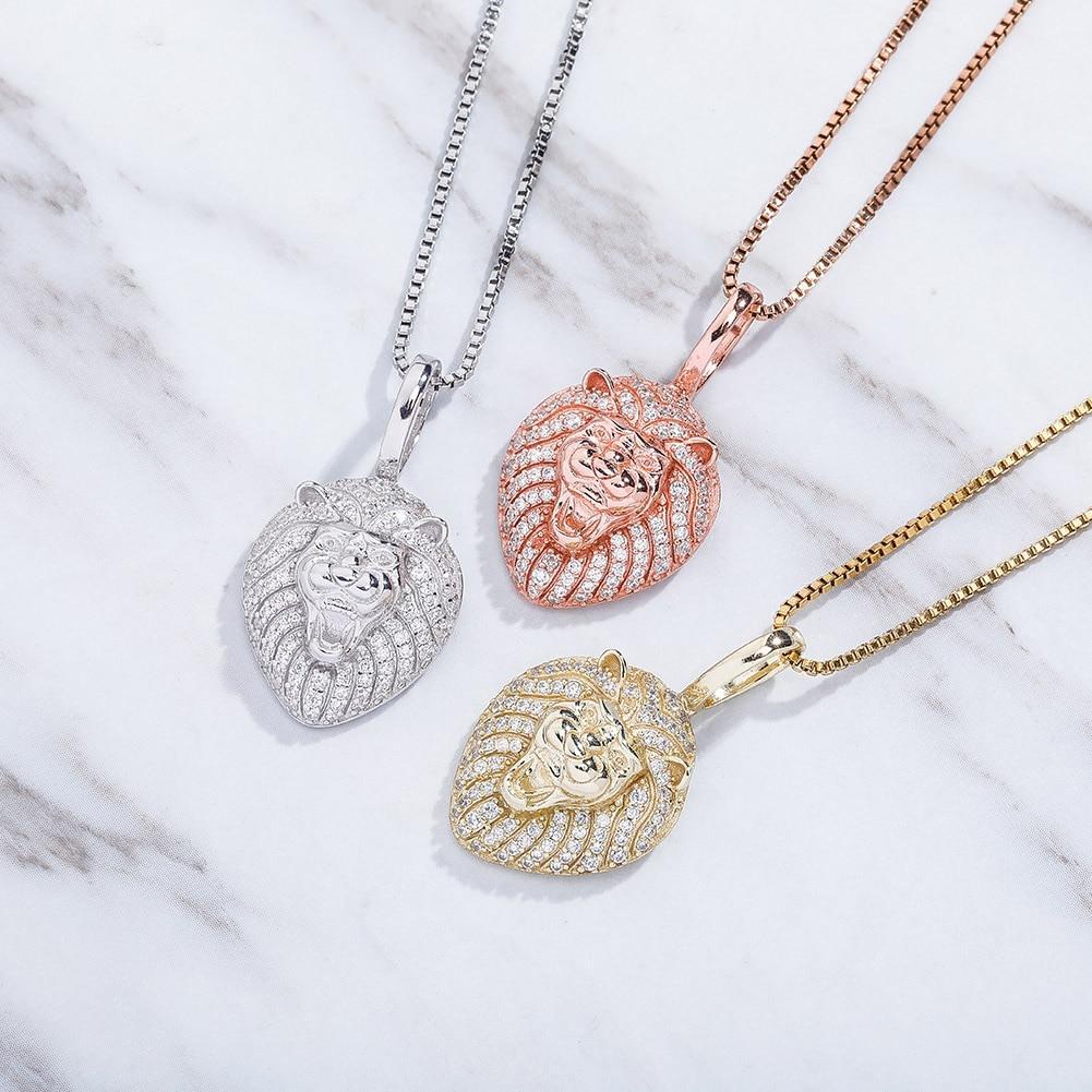 Lion Pendant 14K x Sterling Silver - ICECI