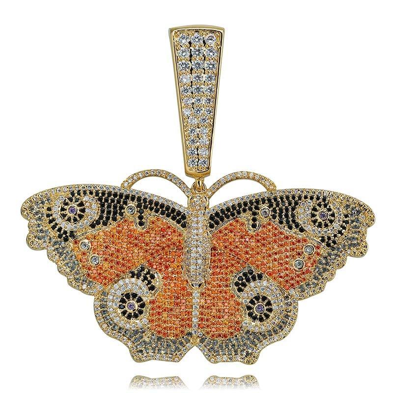 Metamorphosis Butterfly Pendant 14K - ICECI