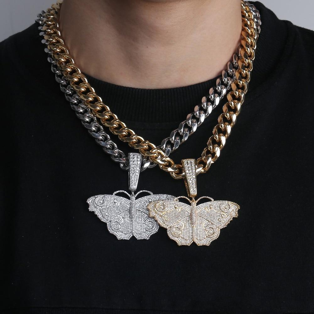 Metamorphosis Butterfly Pendant 14K - ICECI