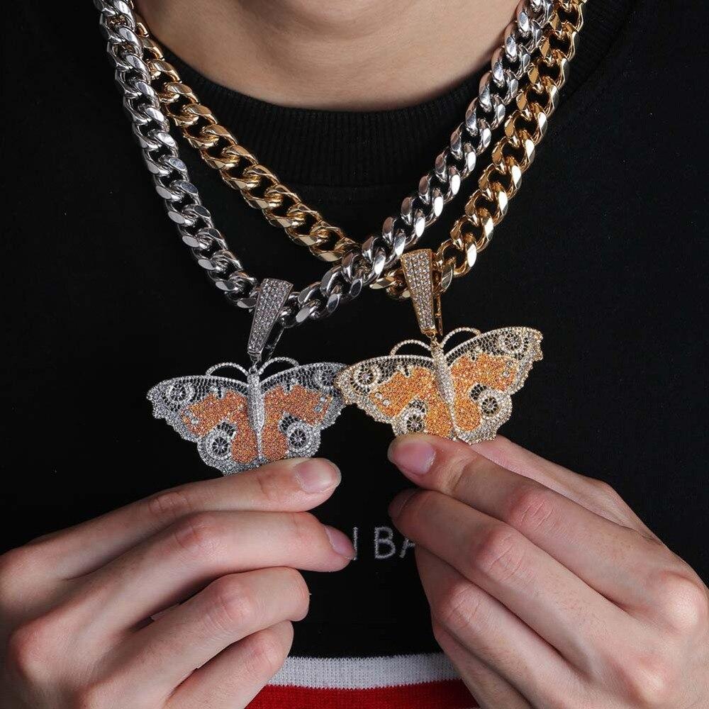 Metamorphosis Butterfly Pendant 14K - ICECI