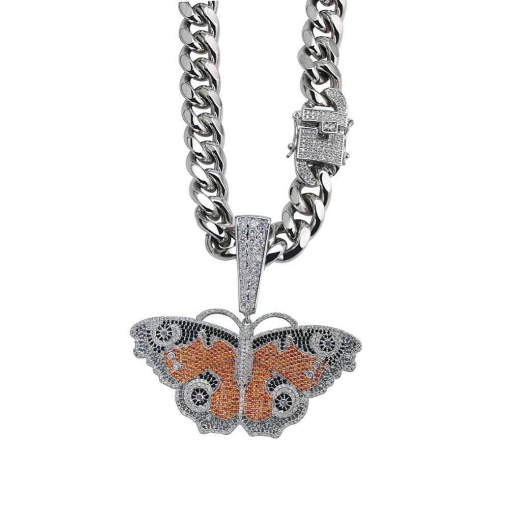 Metamorphosis Butterfly Pendant 14K - ICECI