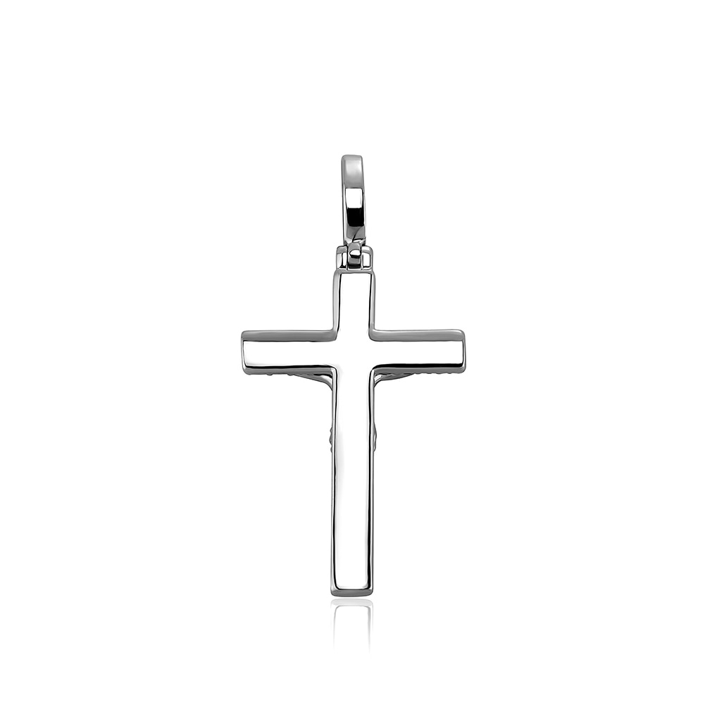 Micro Pave Crucifix Cross 14K - ICECI