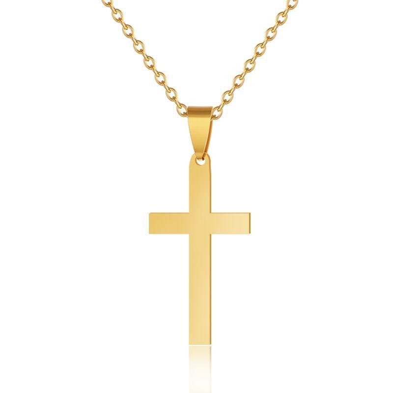 Minimalist Cross Pendant - ICECI