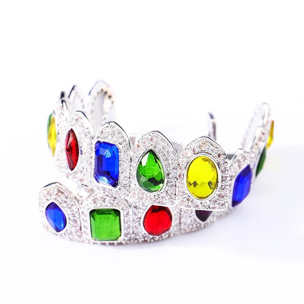 Mix Gemstones Grillz 14K - ICECI