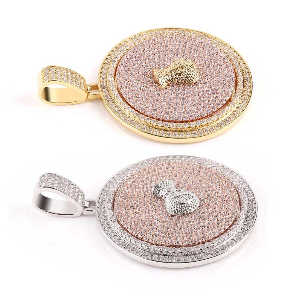 Money Spinner Pendant 14K - ICECI