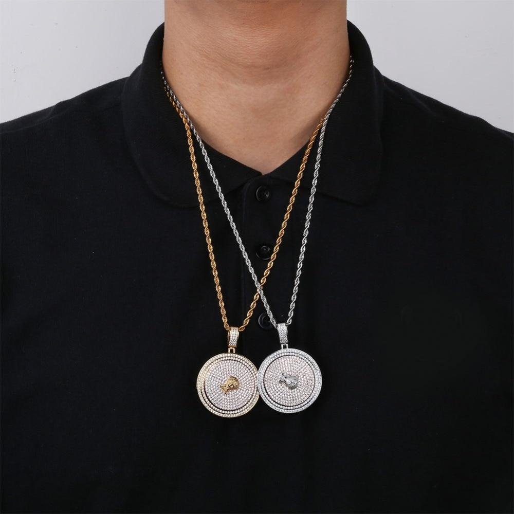 Money Spinner Pendant 14K - ICECI