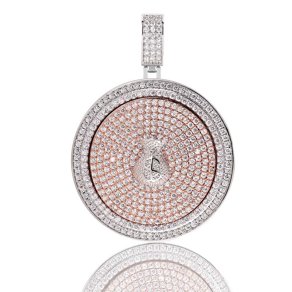 Money Spinner Pendant 14K - ICECI