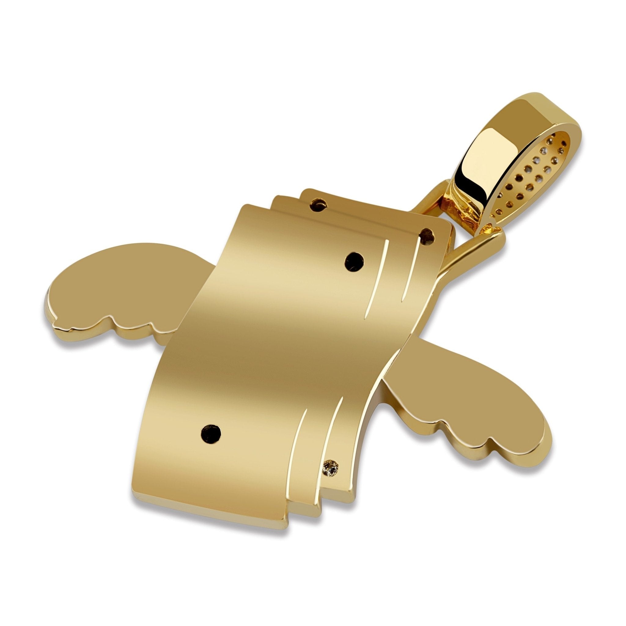 Money Wings Pendant 18K - ICECI