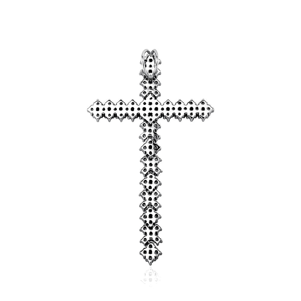 Movable Cross Pendant 14K - ICECI