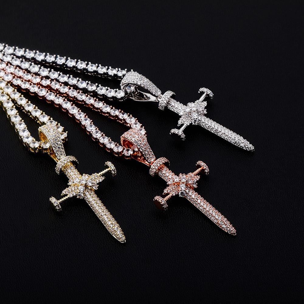 Nail Cross Pendant 14K - ICECI