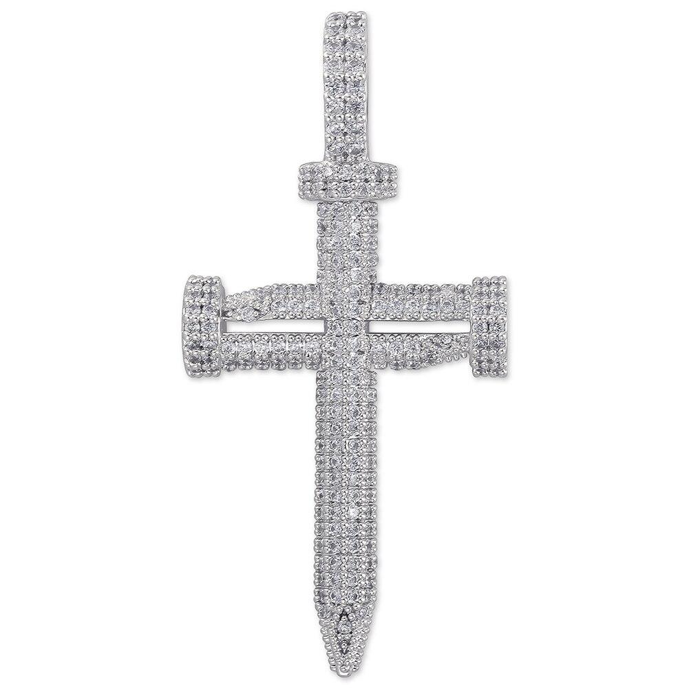 Nail Cross Pendant 18K - ICECI