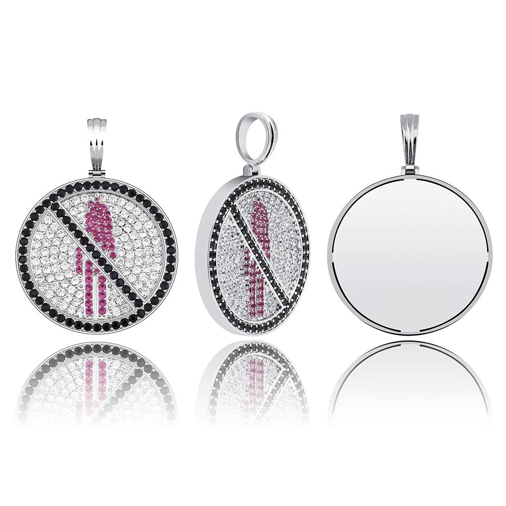 No Bystanders Pendant 14K - ICECI