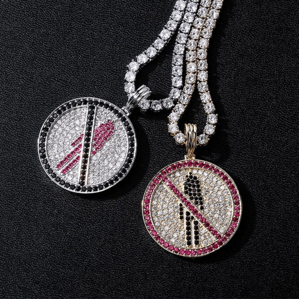 No Bystanders Pendant 14K - ICECI