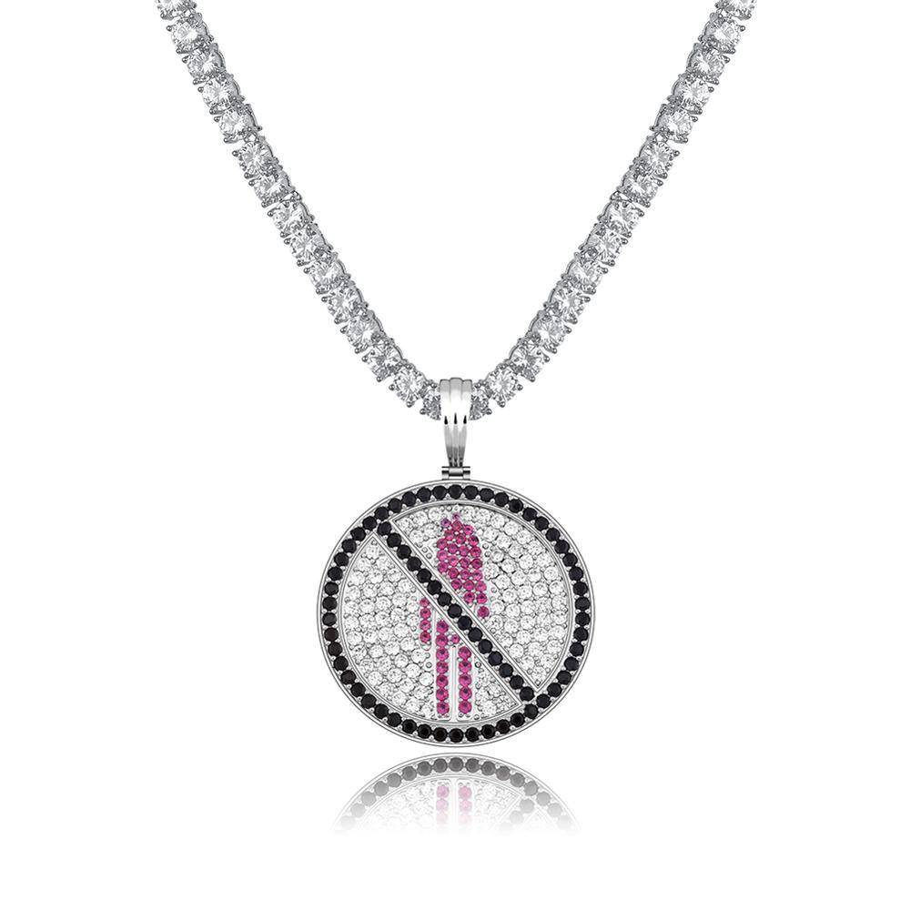 No Bystanders Pendant 14K - ICECI