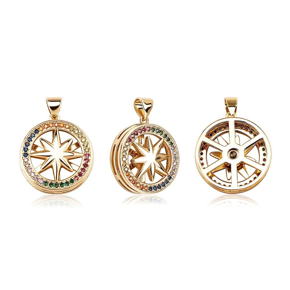 North Star Pendant 14K - ICECI