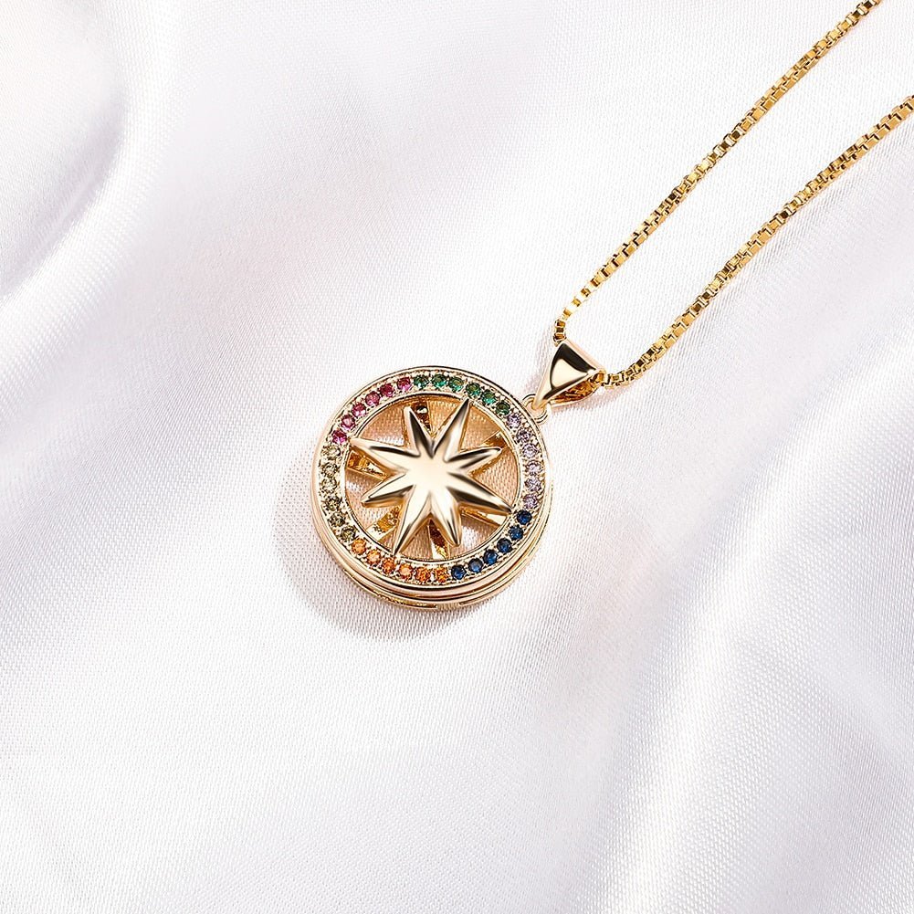 North Star Pendant 14K - ICECI
