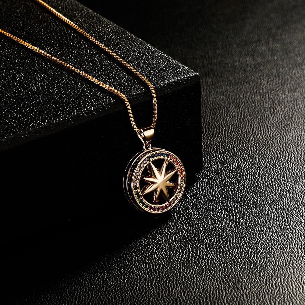 North Star Pendant 14K - ICECI