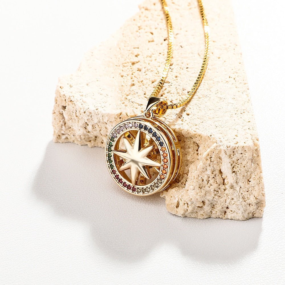 North Star Pendant 14K - ICECI