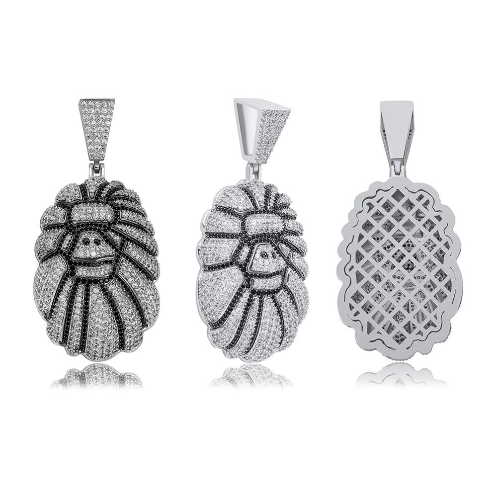 Orangutan Head Pendant 14K - ICECI
