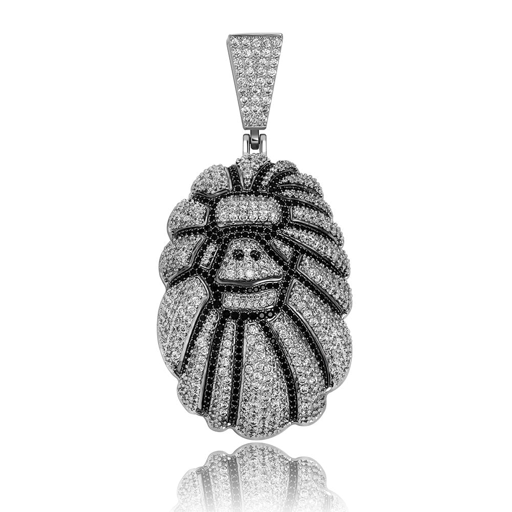 Orangutan Head Pendant 14K - ICECI