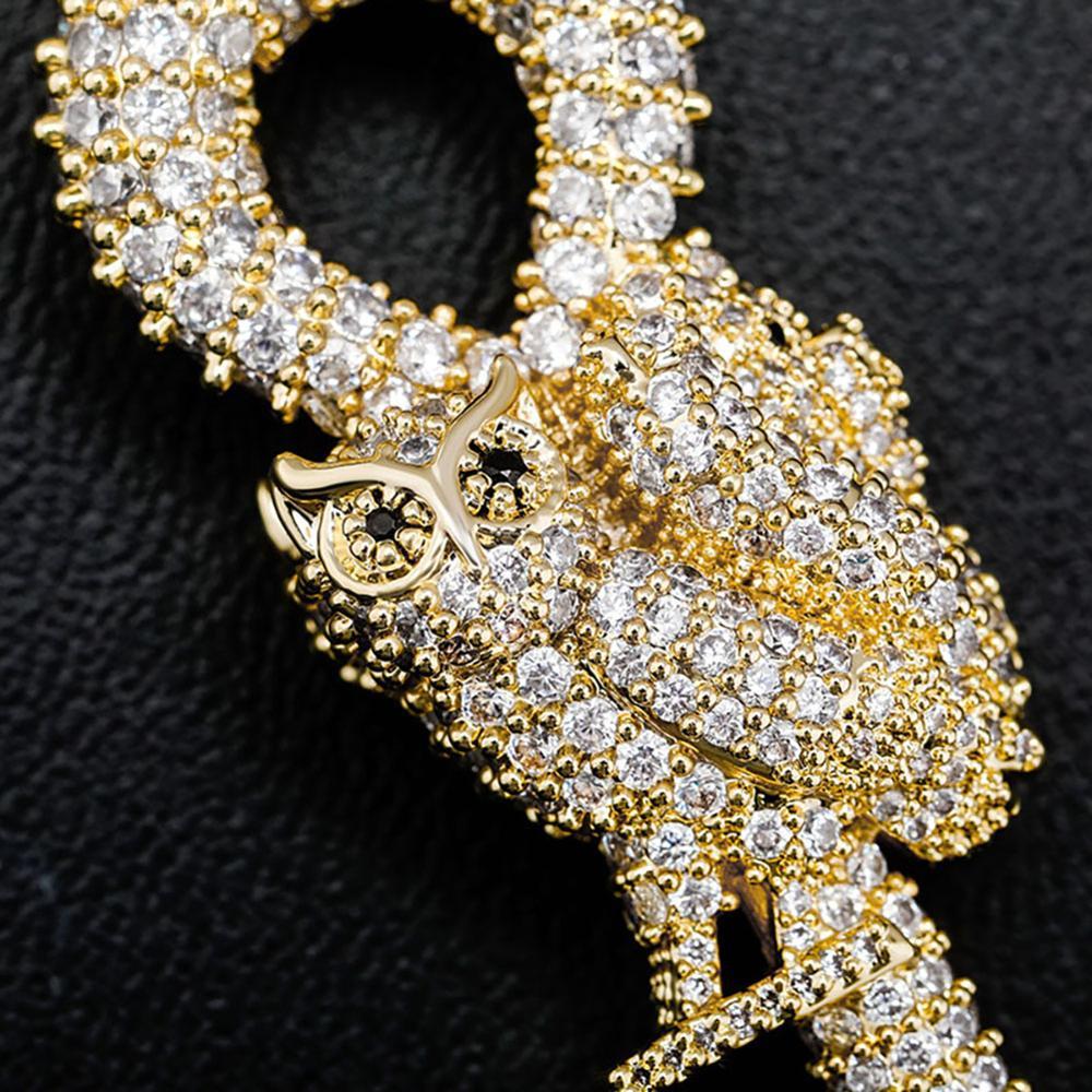 Owl Key Pendant 14K - ICECI
