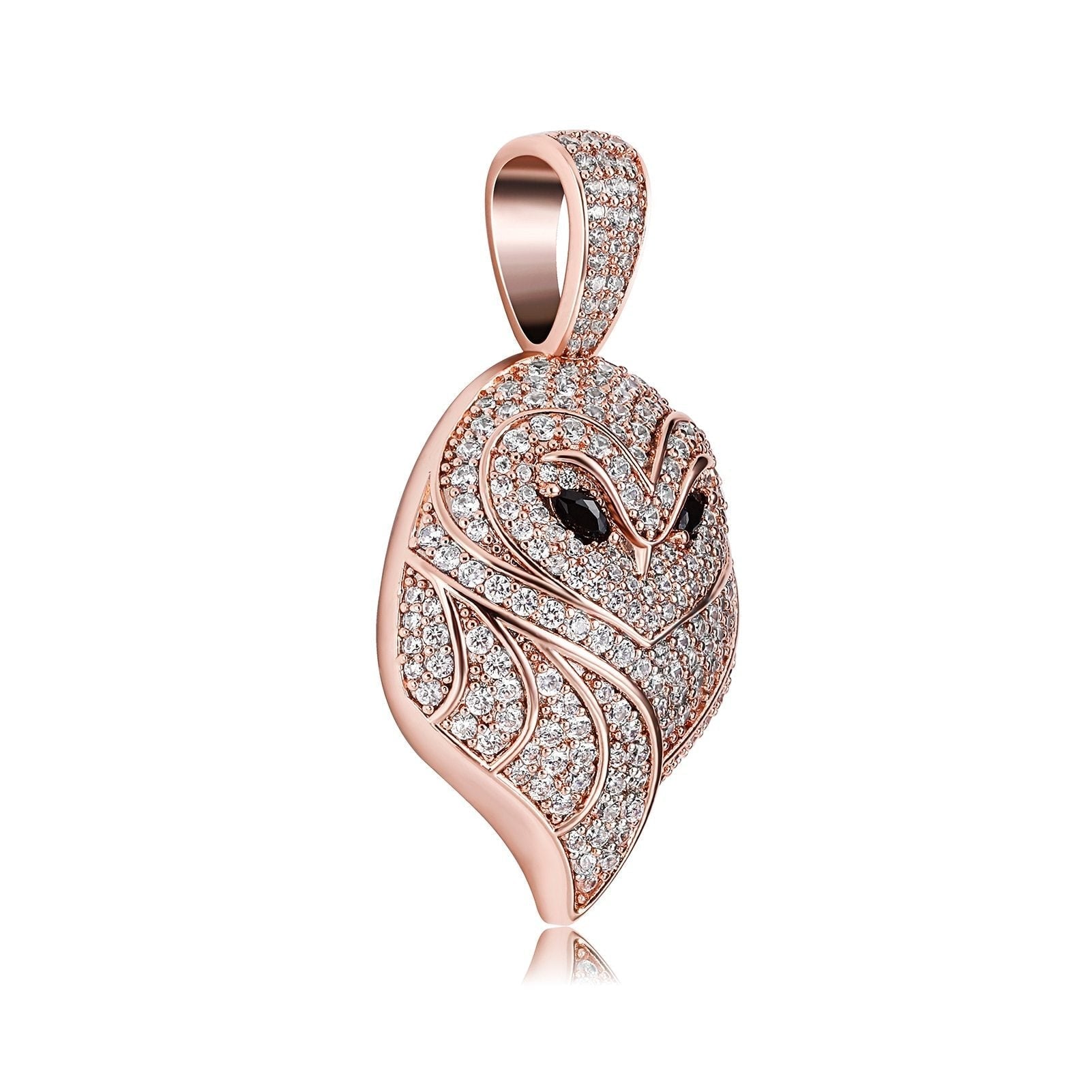 Owl Pendant 14K - ICECI