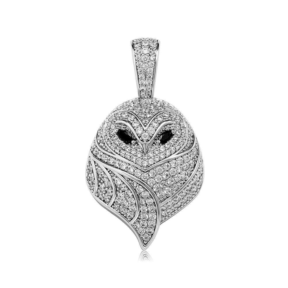 Owl Pendant 14K - ICECI
