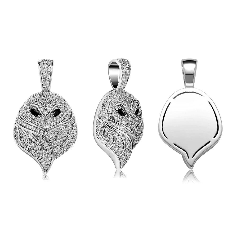 Owl Pendant 14K - ICECI