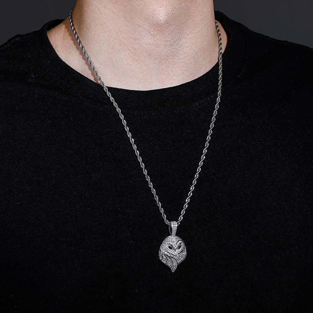 Owl Pendant 14K - ICECI