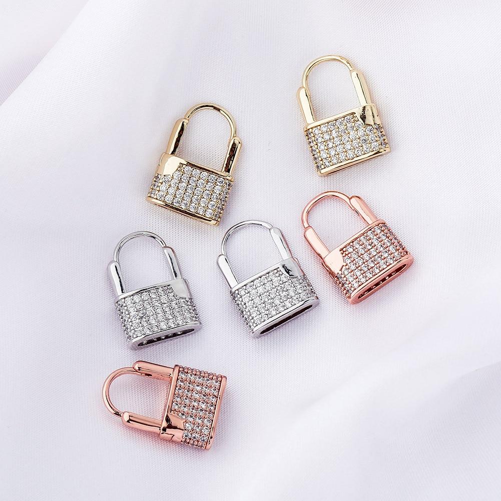 Padlock Earrings 14K - ICECI