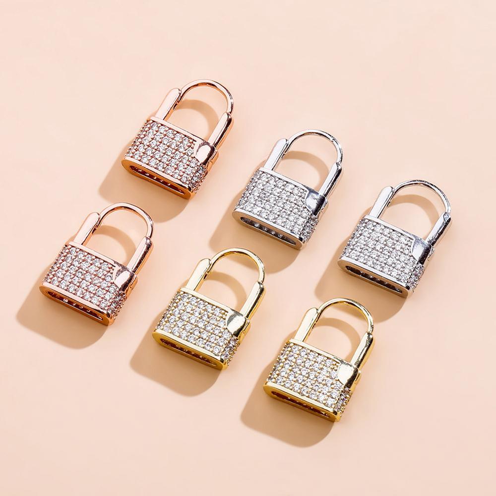 Padlock Earrings 14K - ICECI
