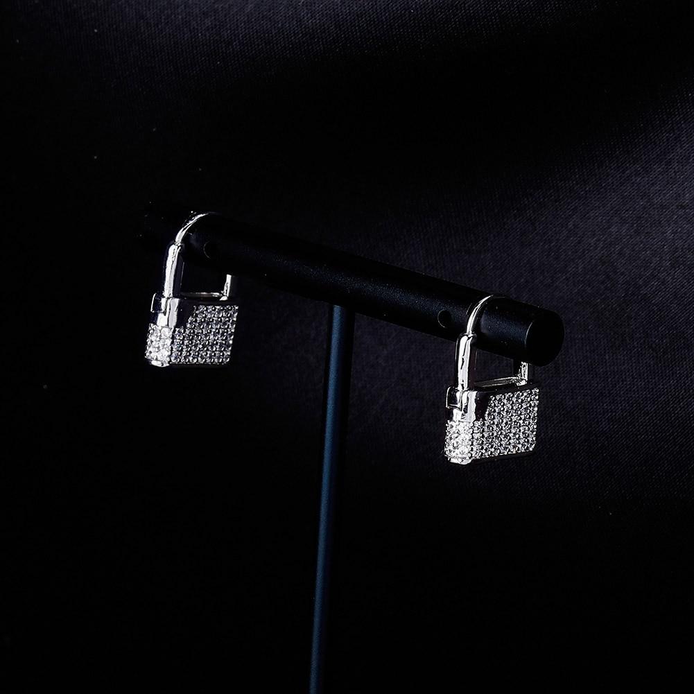 Padlock Earrings 14K - ICECI
