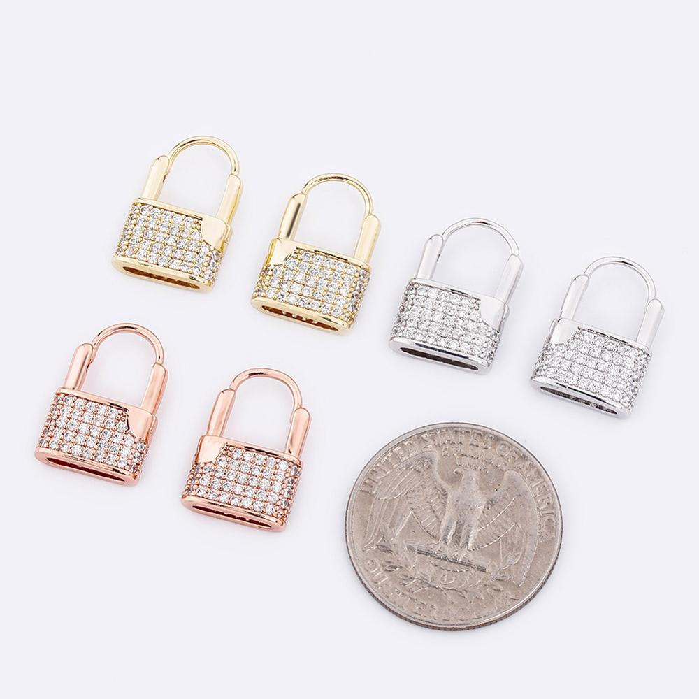 Padlock Earrings 14K - ICECI