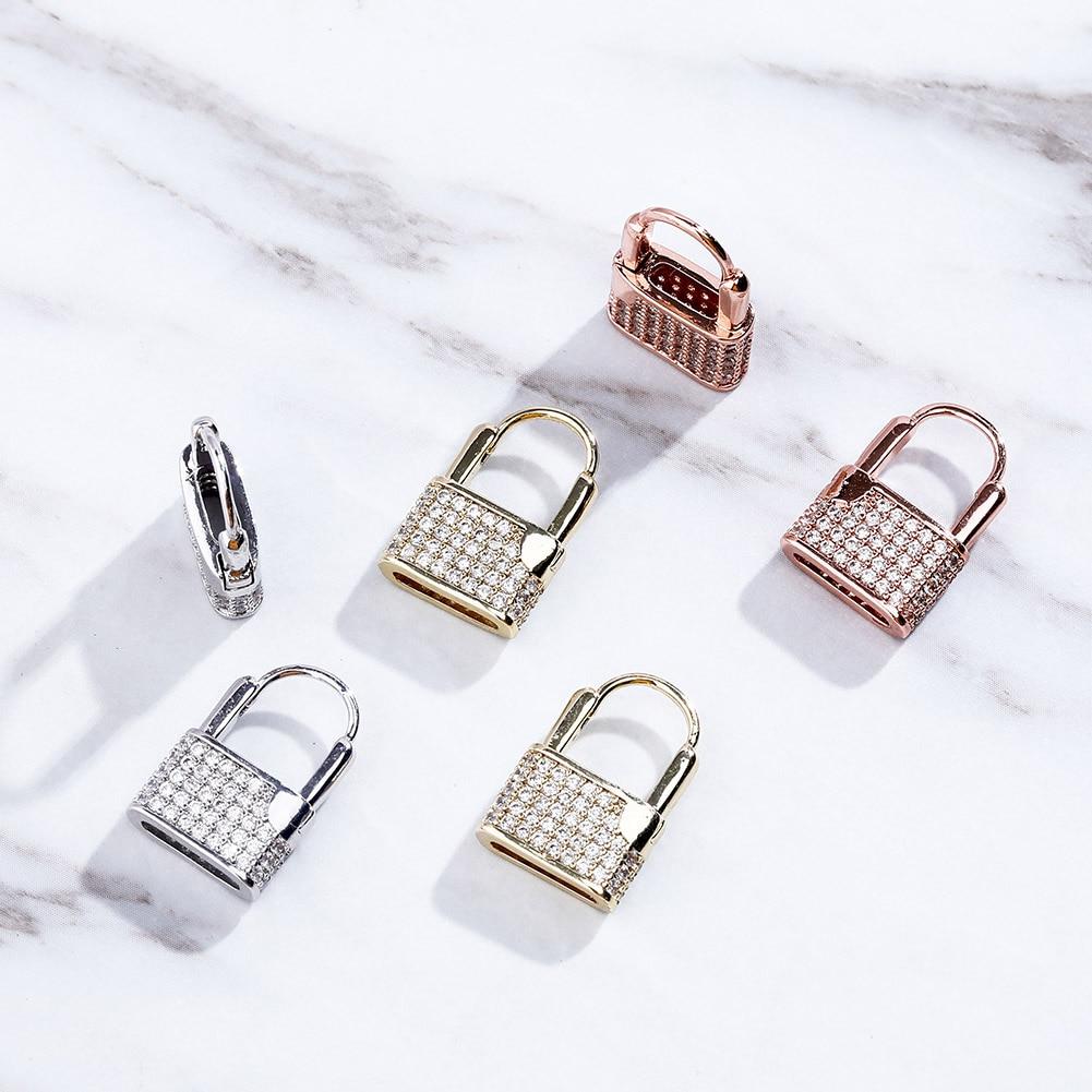 Padlock Earrings 14K - ICECI