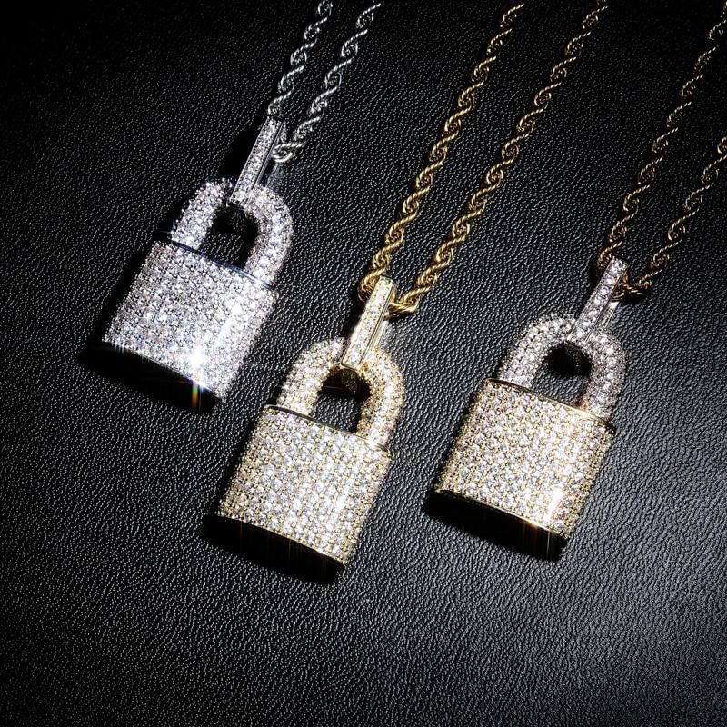 Padlock Pendant 14K - ICECI