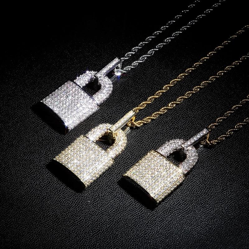 Padlock Pendant 14K - ICECI