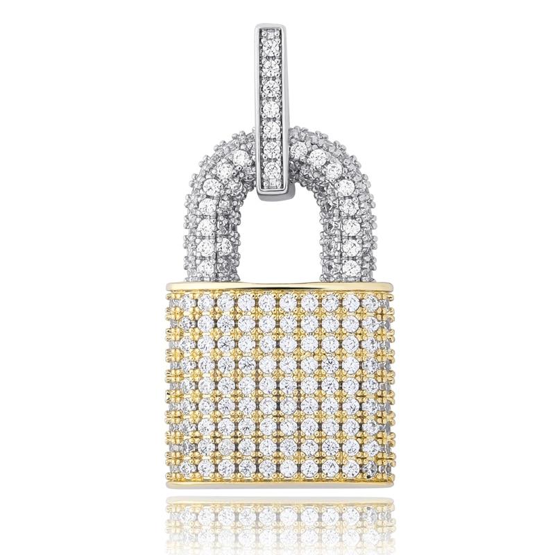 Padlock Pendant 14K - ICECI