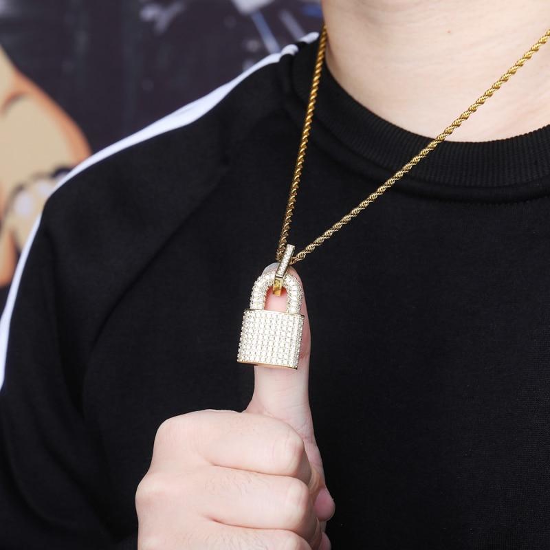 Padlock Pendant 14K - ICECI