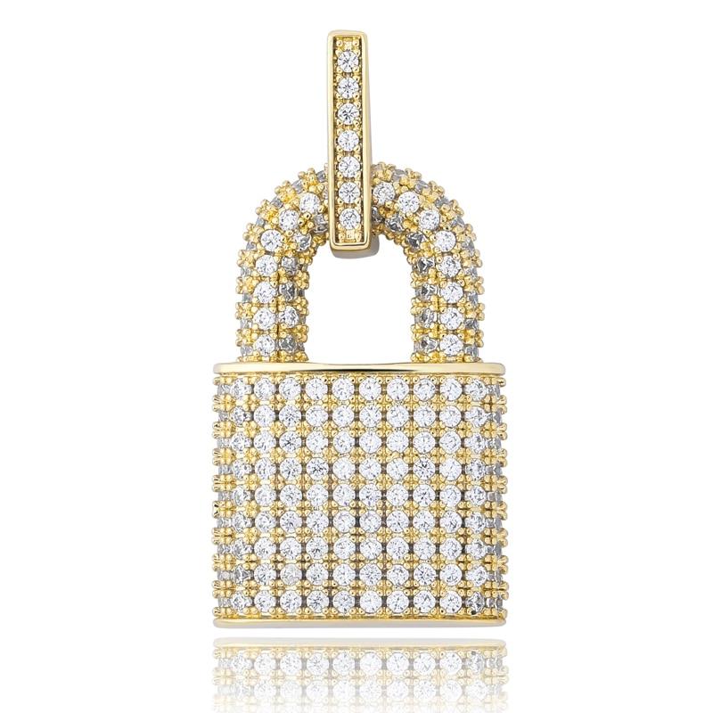 Padlock Pendant 14K - ICECI