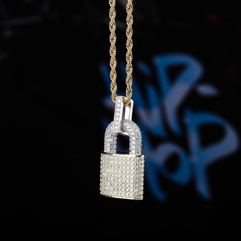 Padlock Pendant 14K - ICECI