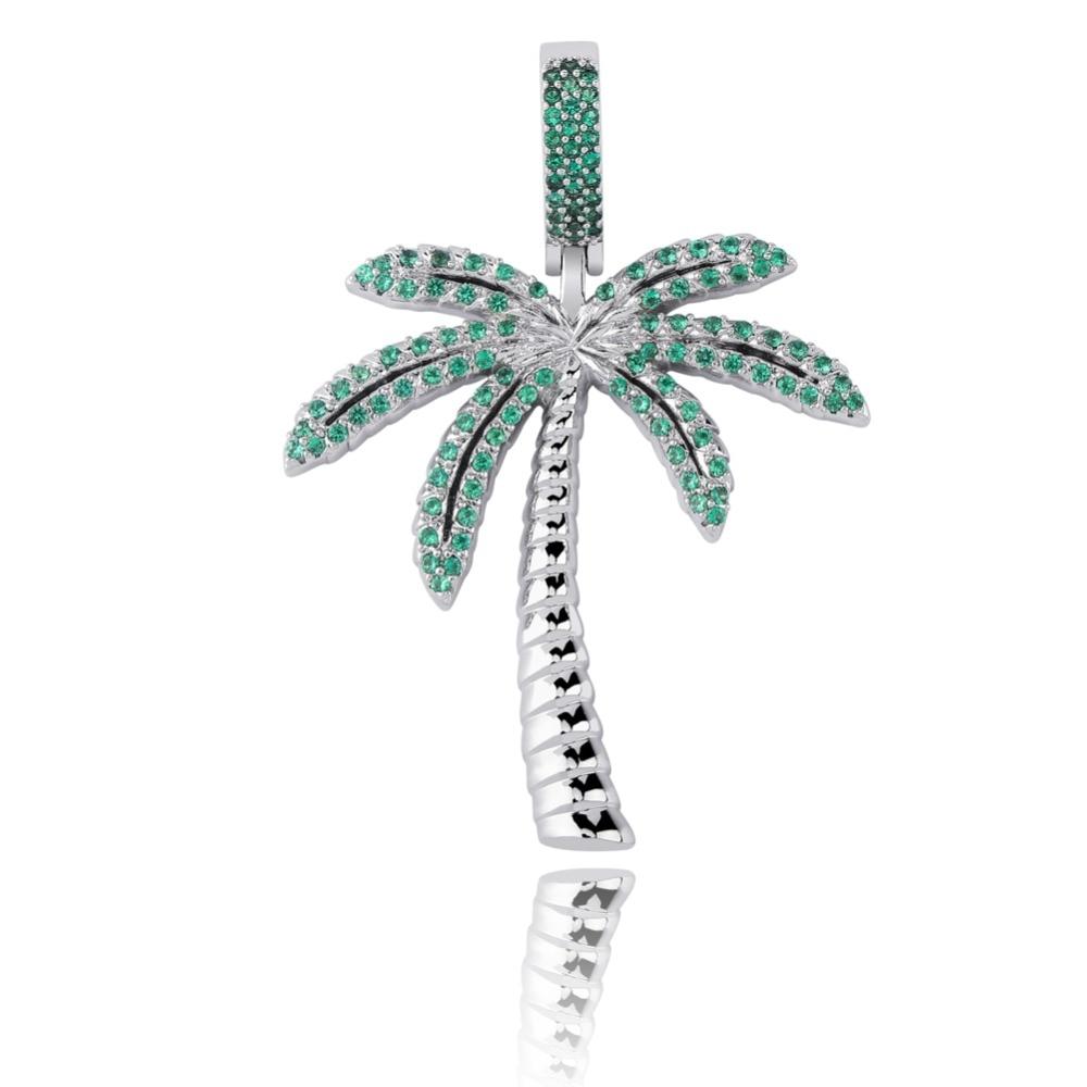 Palm Tree Pendant 14K - ICECI