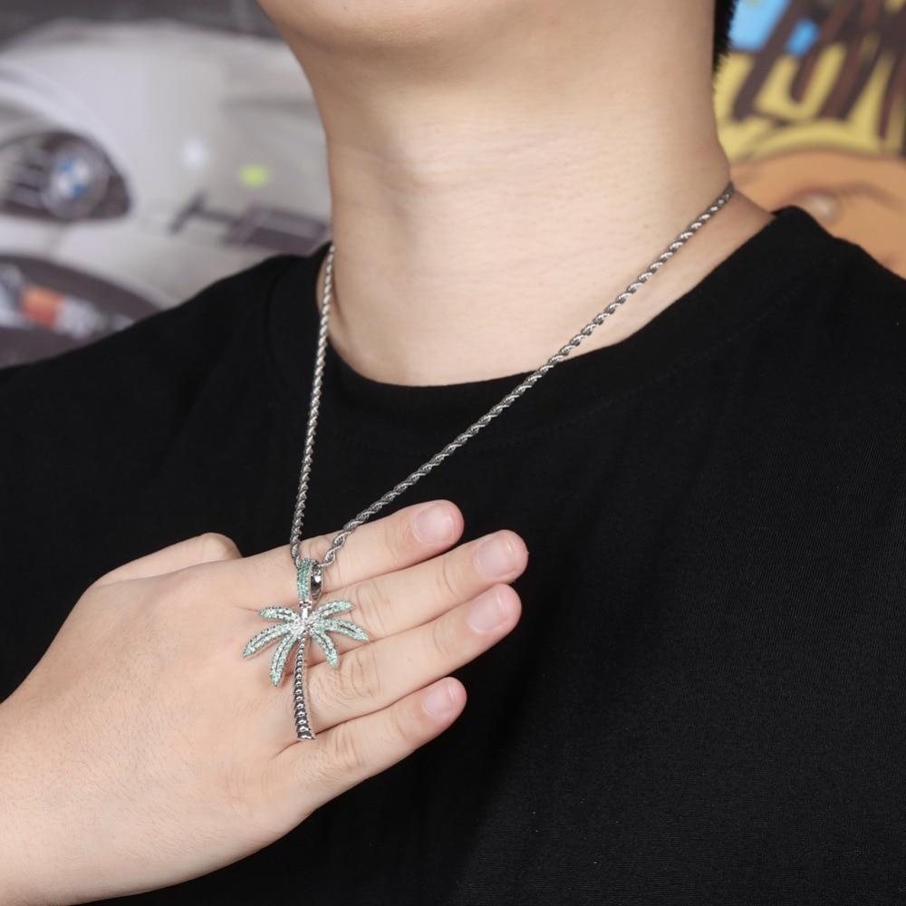 Palm Tree Pendant 14K - ICECI