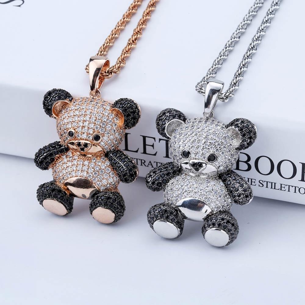 Panda Pendant 14K - ICECI