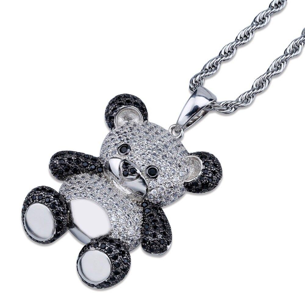 Panda Pendant 14K - ICECI