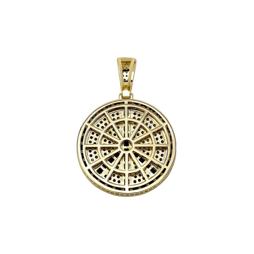 Peace Sign Pendant 14K - ICECI