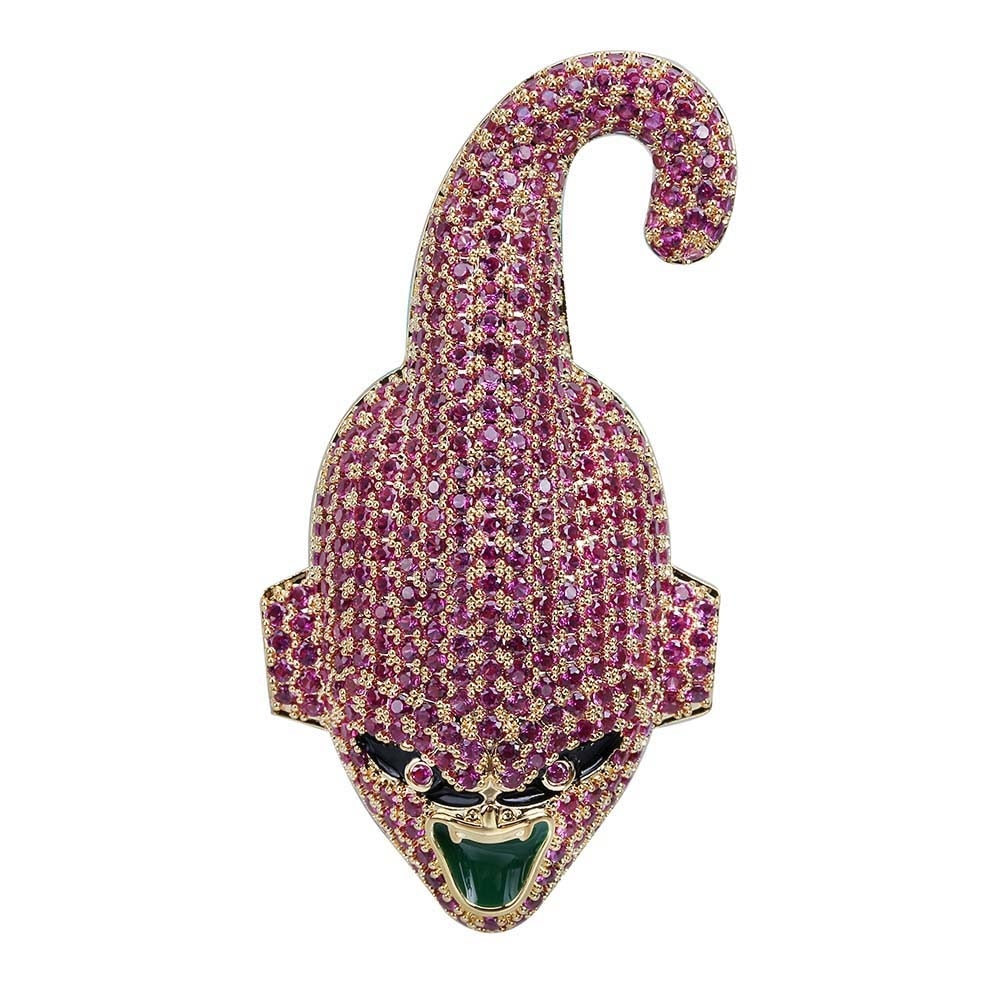 Pink Kid Demon Pendant 18K - ICECI