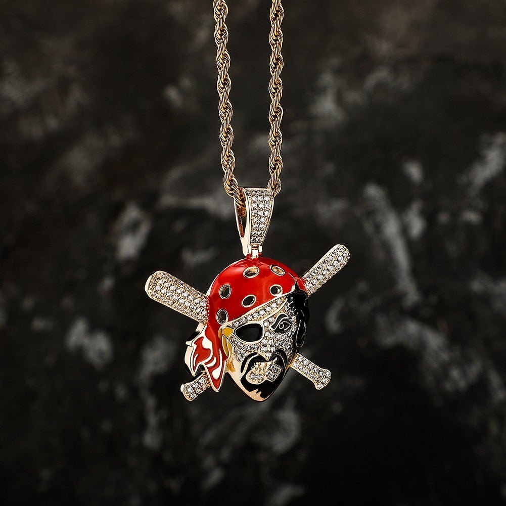 Pirate Pendant 14K - ICECI