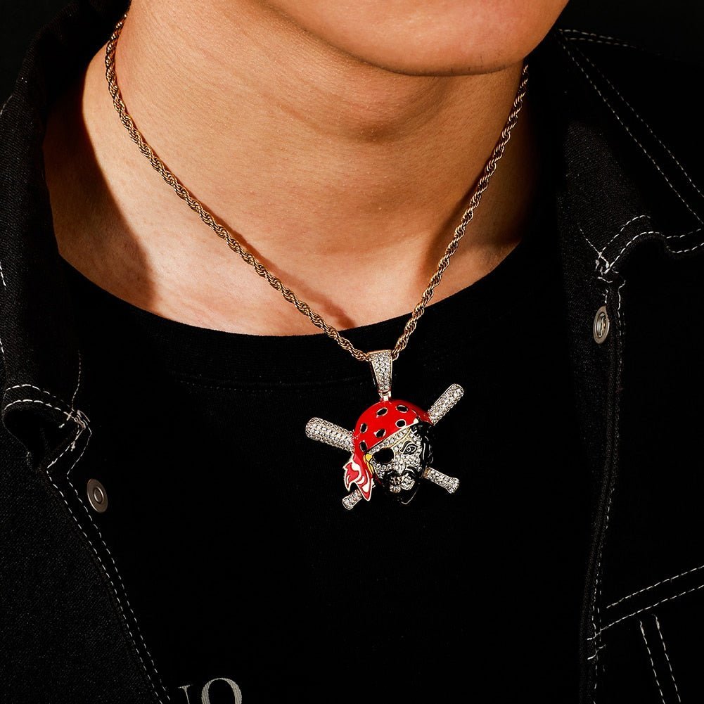 Pirate Pendant 14K - ICECI