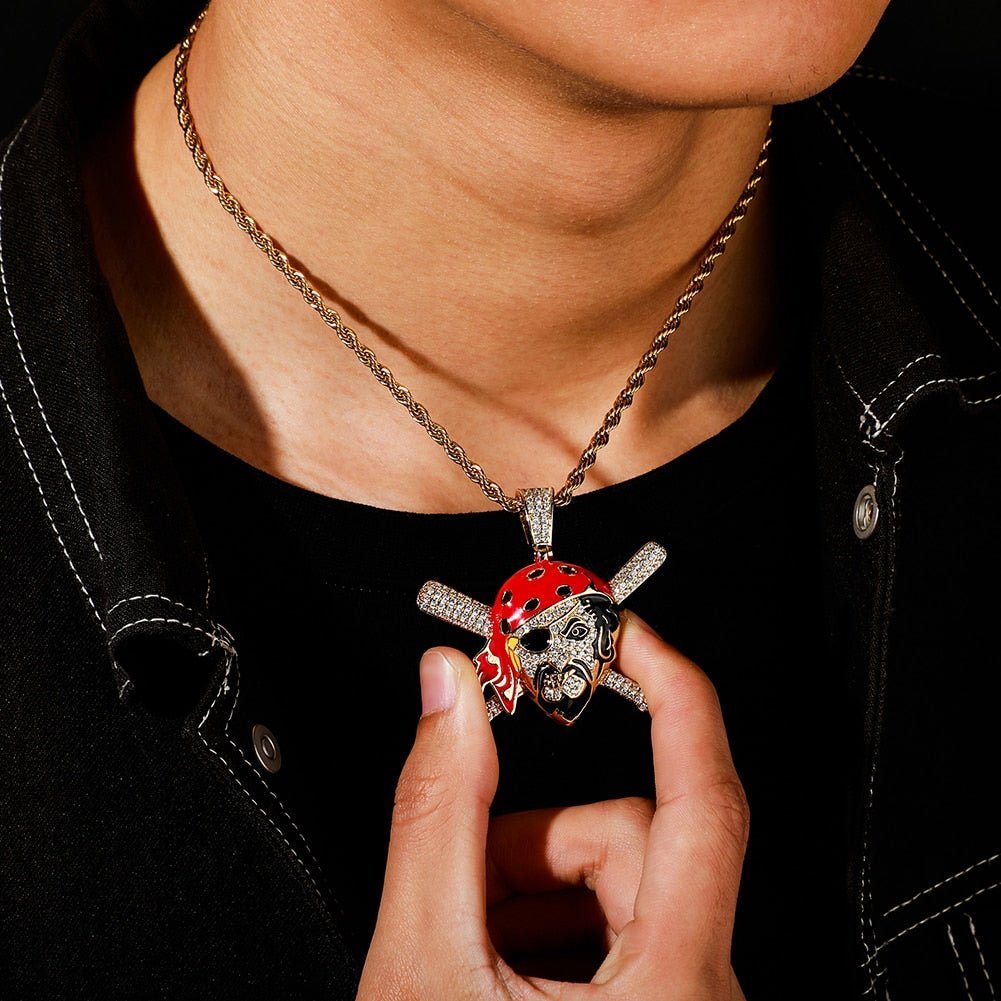 Pirate Pendant 14K - ICECI